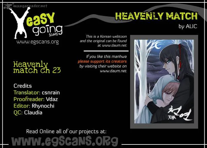 Heavenly Match Chapter 23 page 1