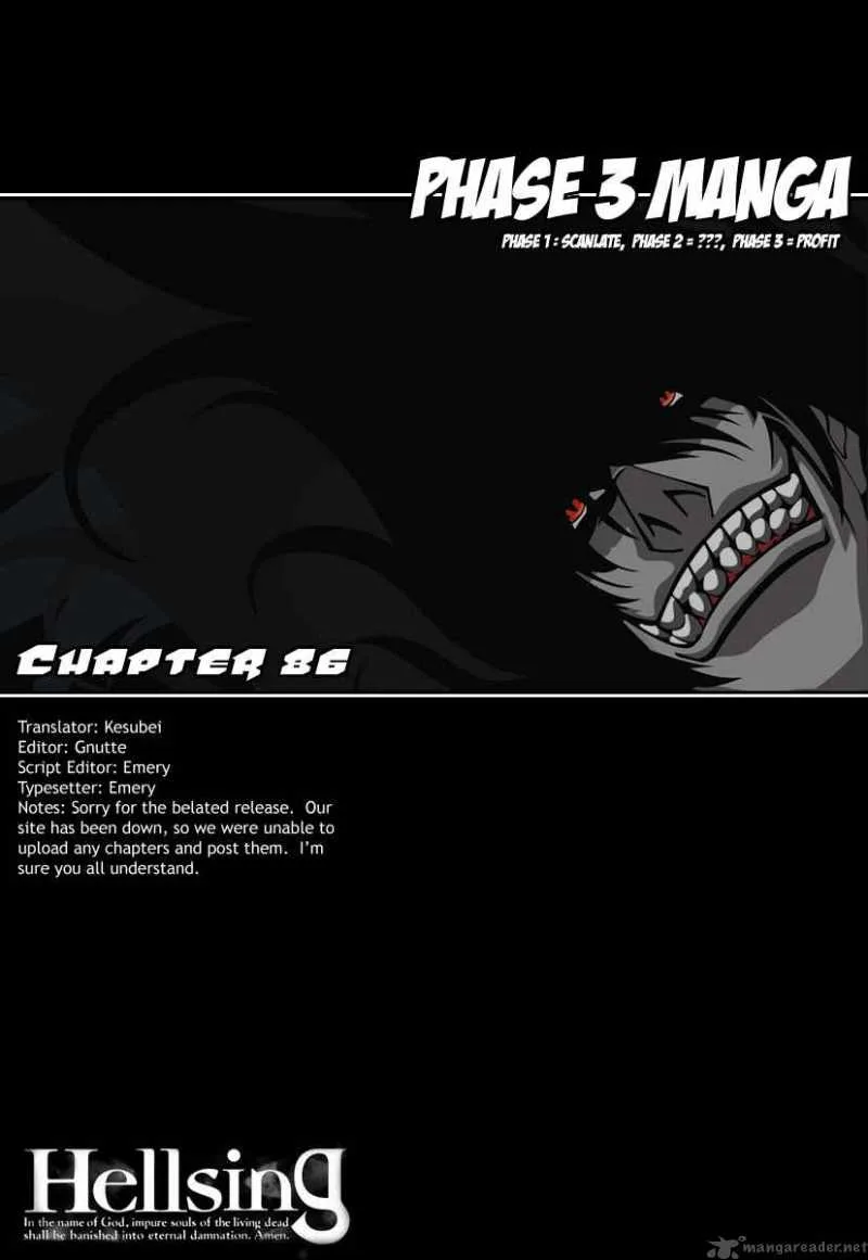 Hellsing Chapter 86 page 1