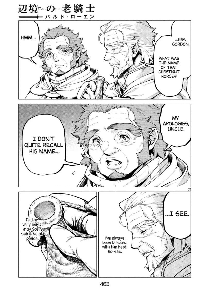 Henkyou no Roukishi - Bard Loen Chapter 36 page 21