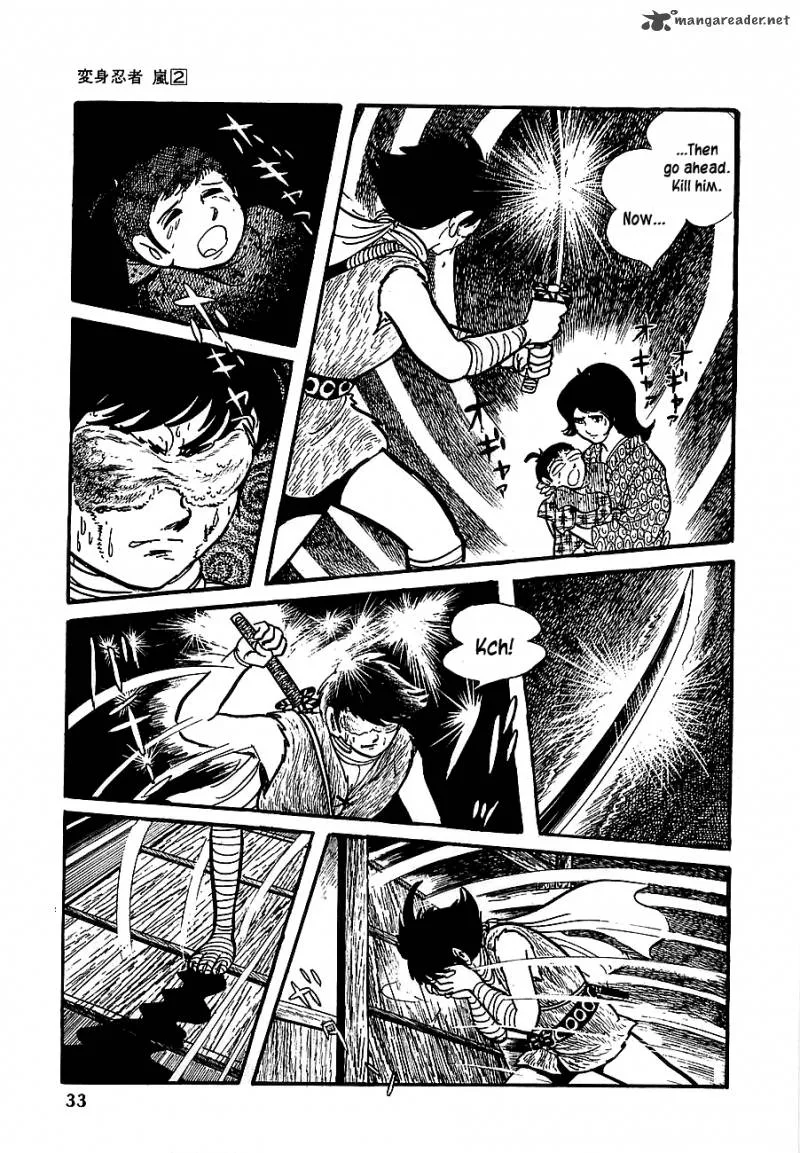 Henshin Ninja Arashi Chapter 6 page 34