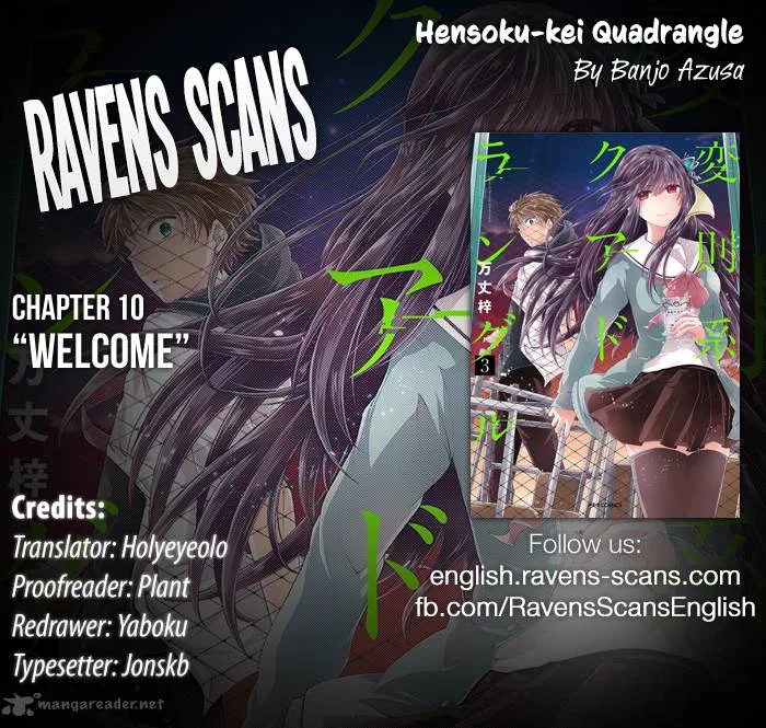 Hensokukei Quadrangle Chapter 10 page 1