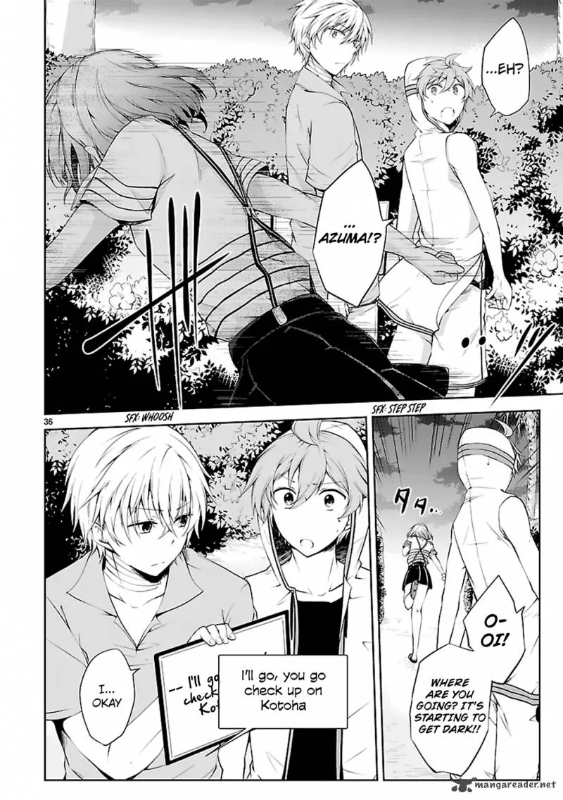 Hensokukei Quadrangle Chapter 13 page 36
