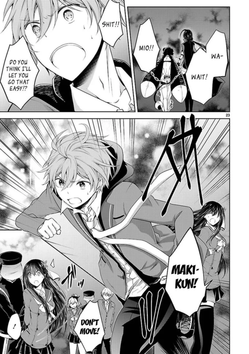 Hensokukei Quadrangle Chapter 21 page 22