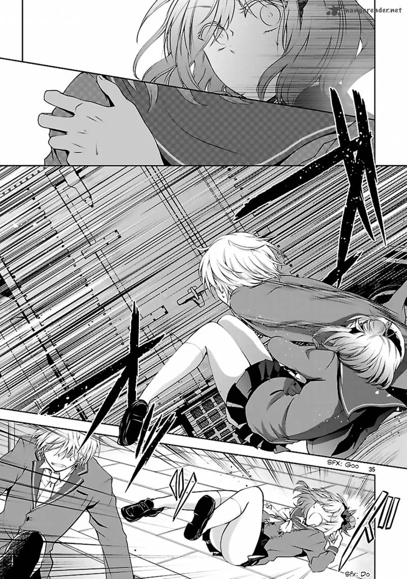 Hensokukei Quadrangle Chapter 7 page 37