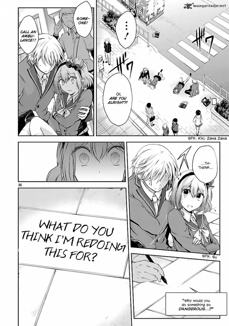 Hensokukei Quadrangle Chapter 7 page 38