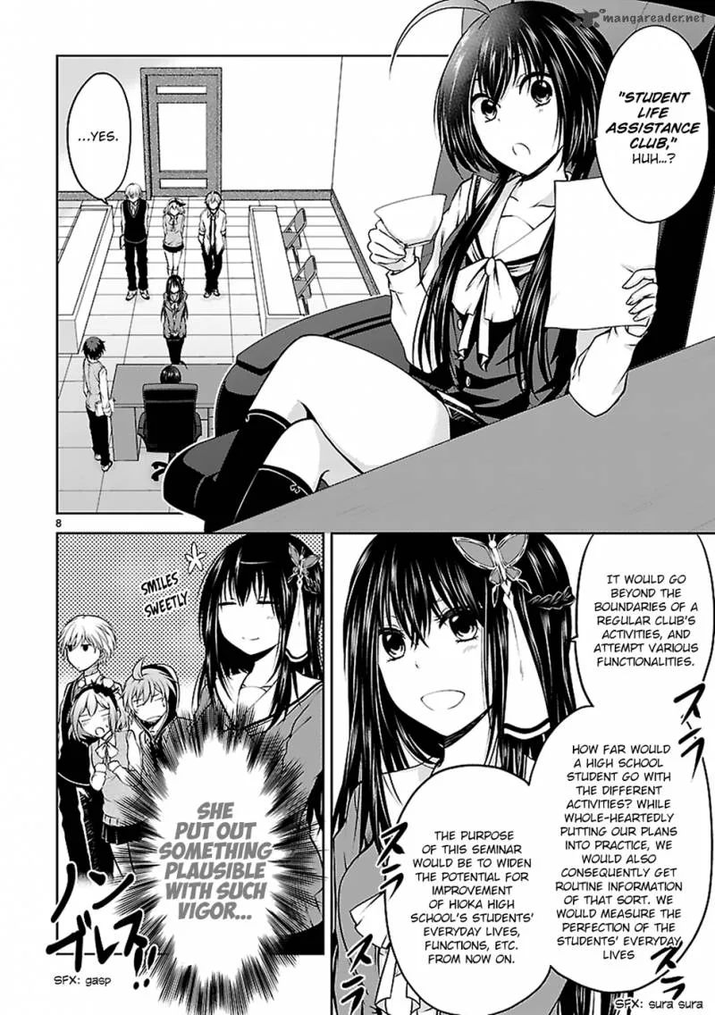Hensokukei Quadrangle Chapter 8 page 9