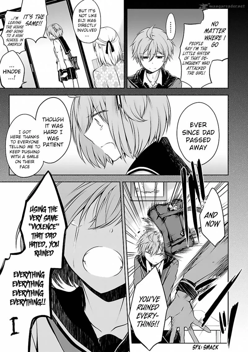Hensokukei Quadrangle Chapter 9 page 18