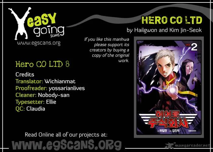 Hero Co., Ltd. Chapter 8 page 1