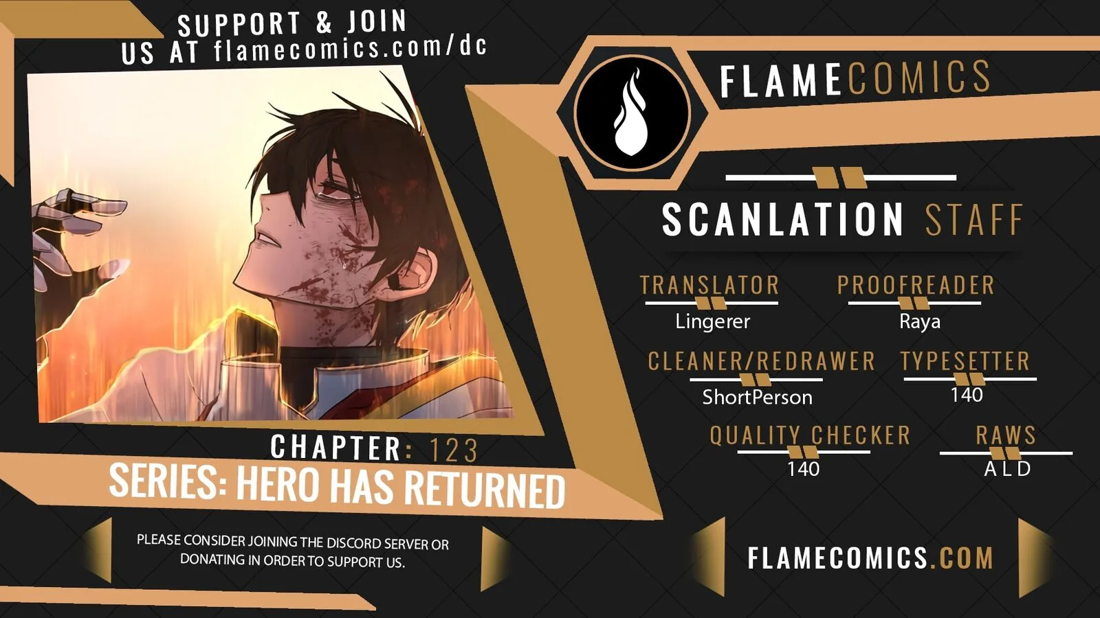 Hero Has Returned Chapter 123 page 1