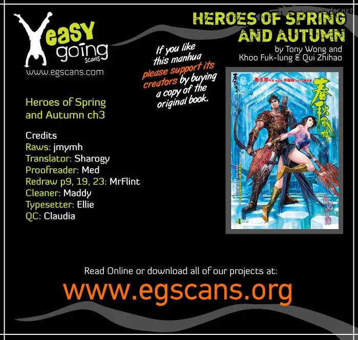 Heroes of the Spring and Autumn Chapter 3 page 2