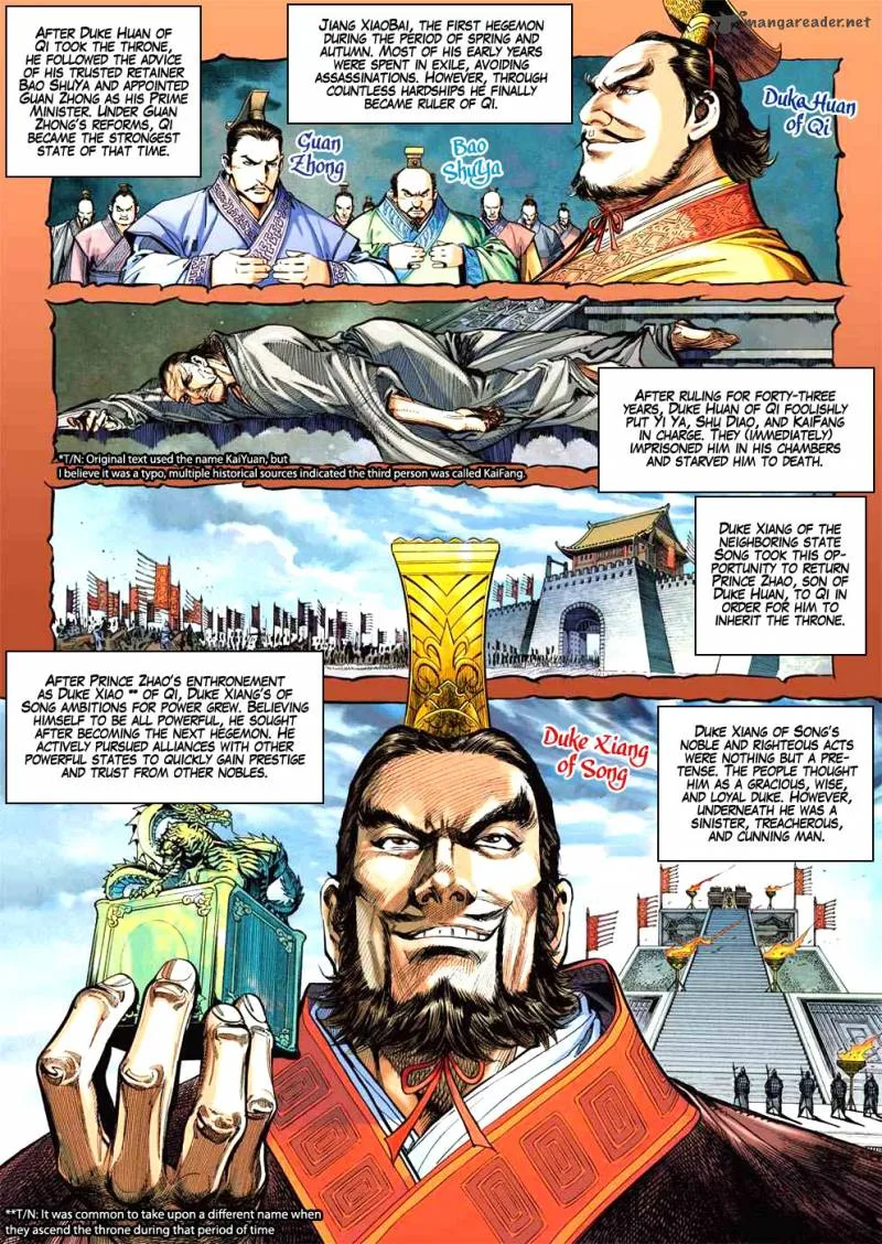 Heroes of the Spring and Autumn Chapter 5 page 3