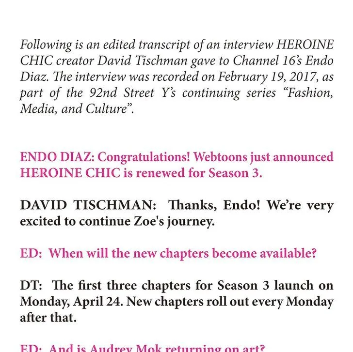 Heroine Chic Chapter 58 page 3