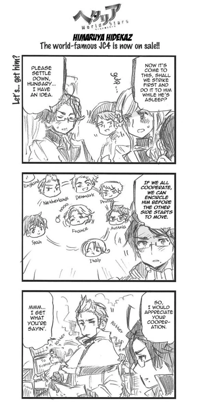 Hetalia - World Stars Chapter 308 page 1
