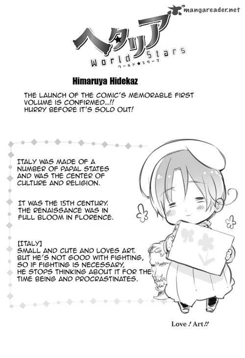 Hetalia - World Stars Chapter 39 page 1