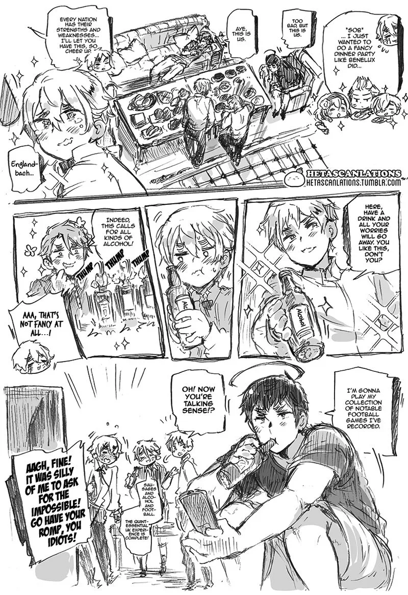 Hetalia - World Stars Chapter 413 page 3
