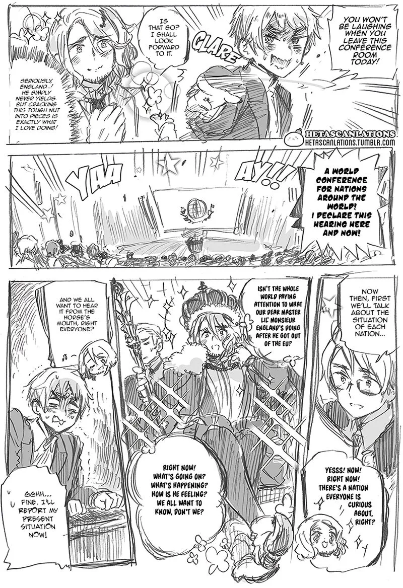Hetalia - World Stars Chapter 419 page 3