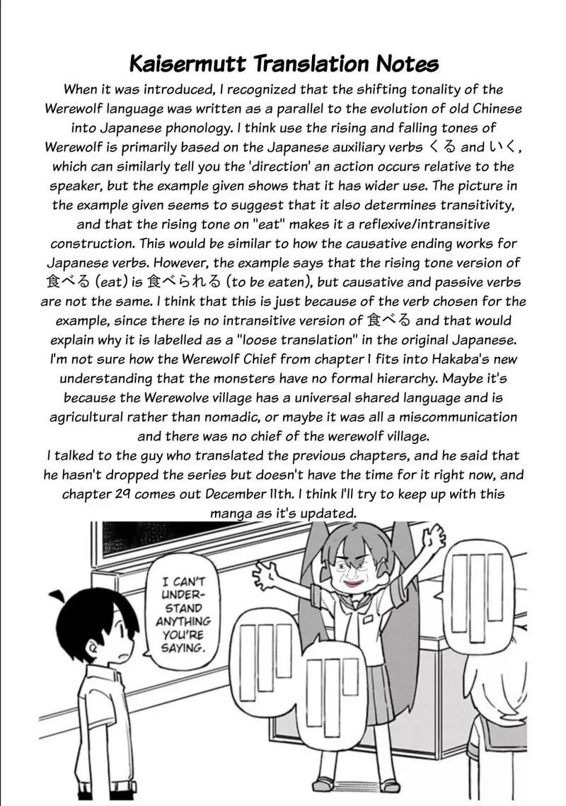 Heterogenia Linguistico ~Ishuzoku Gengogaku Nyuumon~ Chapter 28 page 21