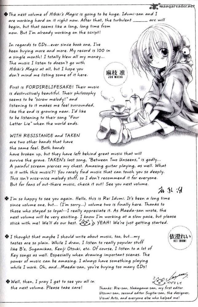 Hibiki no Mahou Chapter 11 page 58
