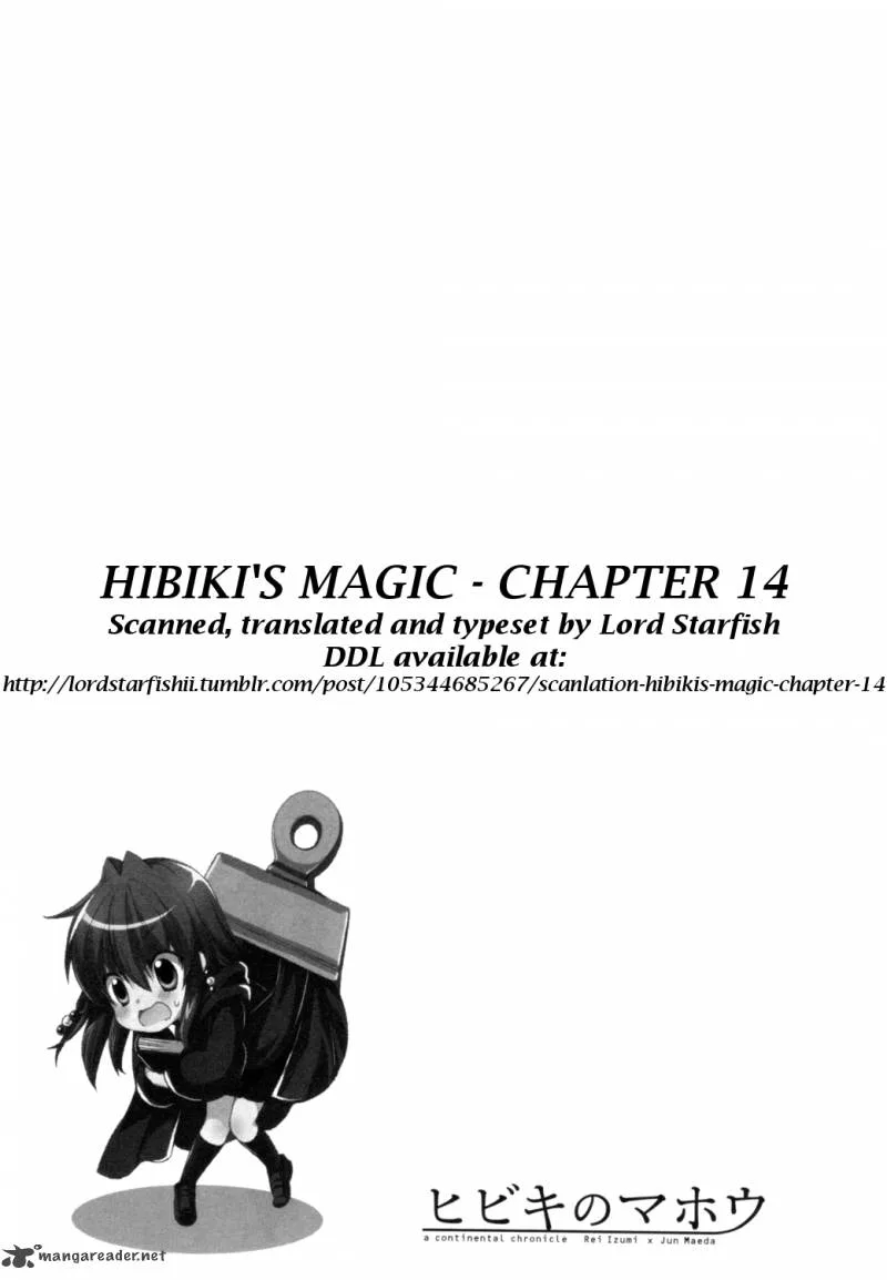 Hibiki no Mahou Chapter 14 page 39