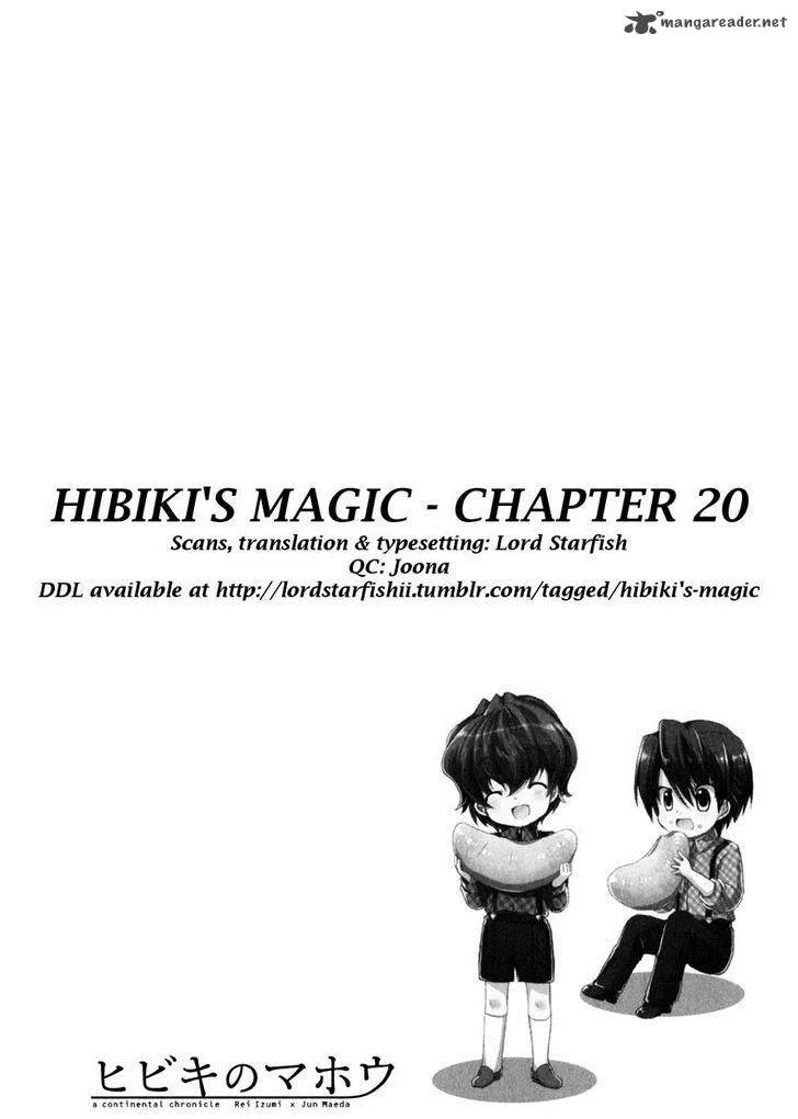 Hibiki no Mahou Chapter 20 page 40