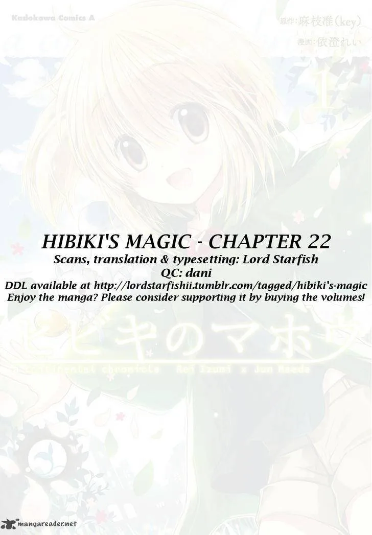 Hibiki no Mahou Chapter 22 page 48