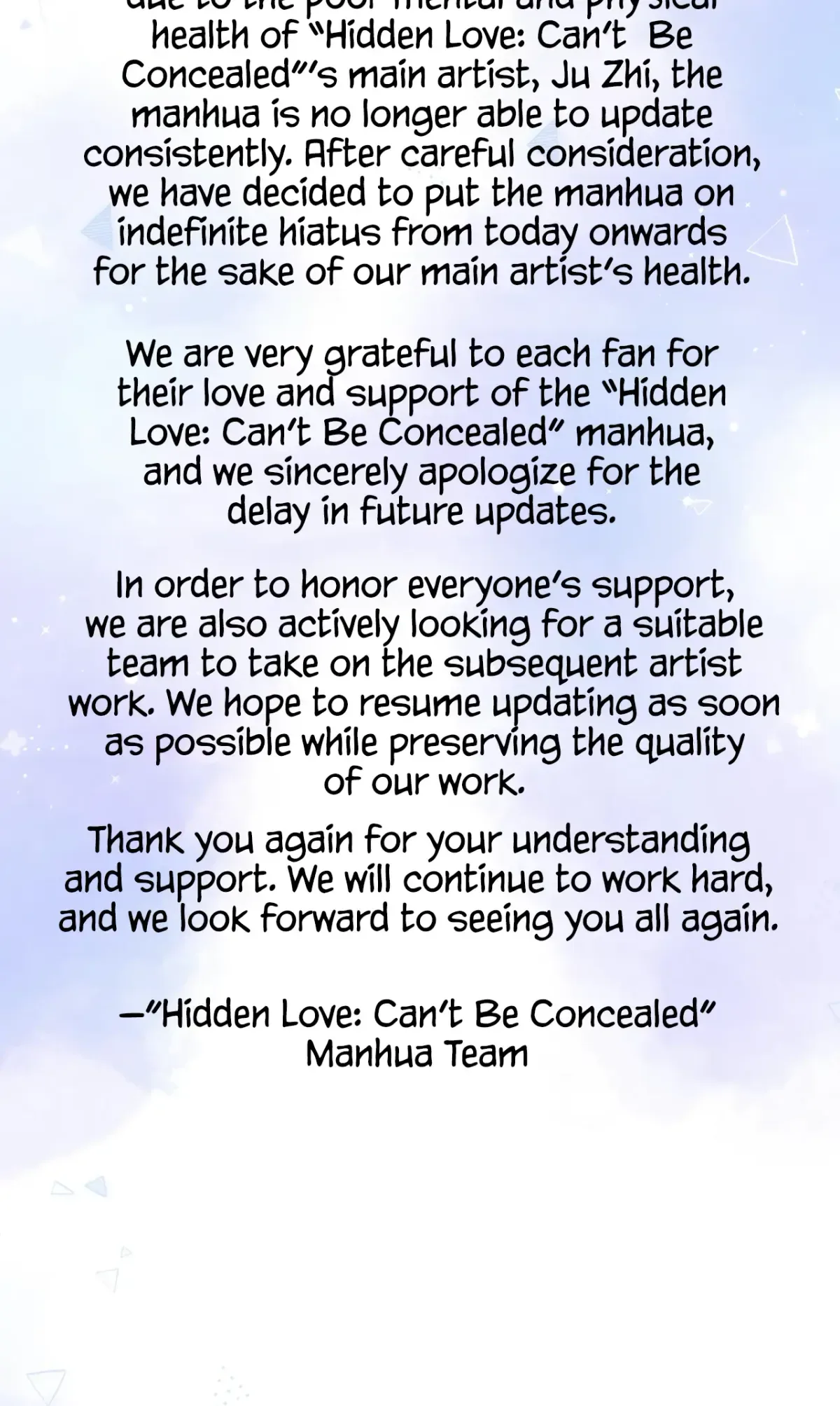Hidden Love: Can Chapter 115 page 43