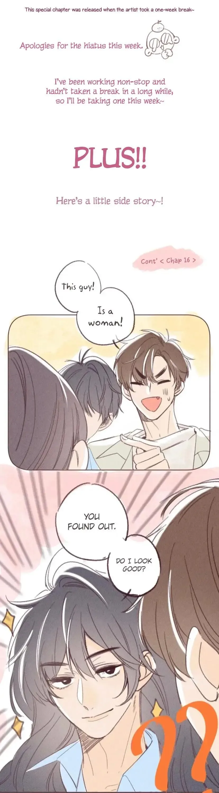 Hidden Love: Can Chapter 16.5 page 1