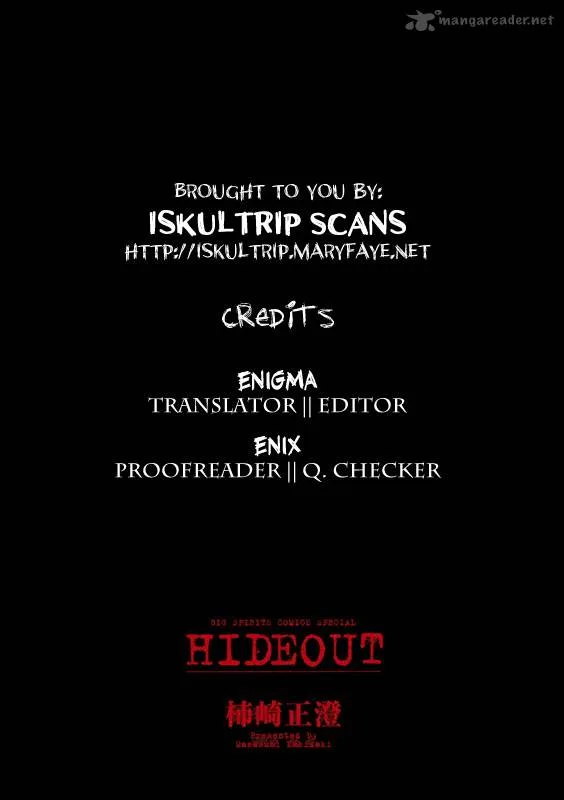 Hideout Chapter 2 page 1