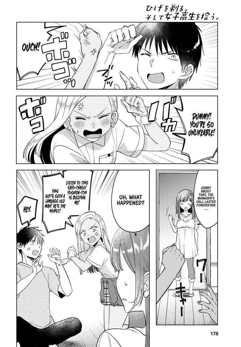 Hige Wo Soru. Soshite Joshikosei Wo Hirou. Chapter 12 page 22