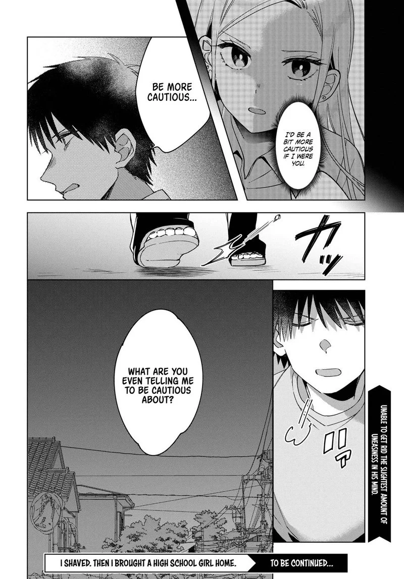 Hige Wo Soru. Soshite Joshikosei Wo Hirou. Chapter 12 page 31