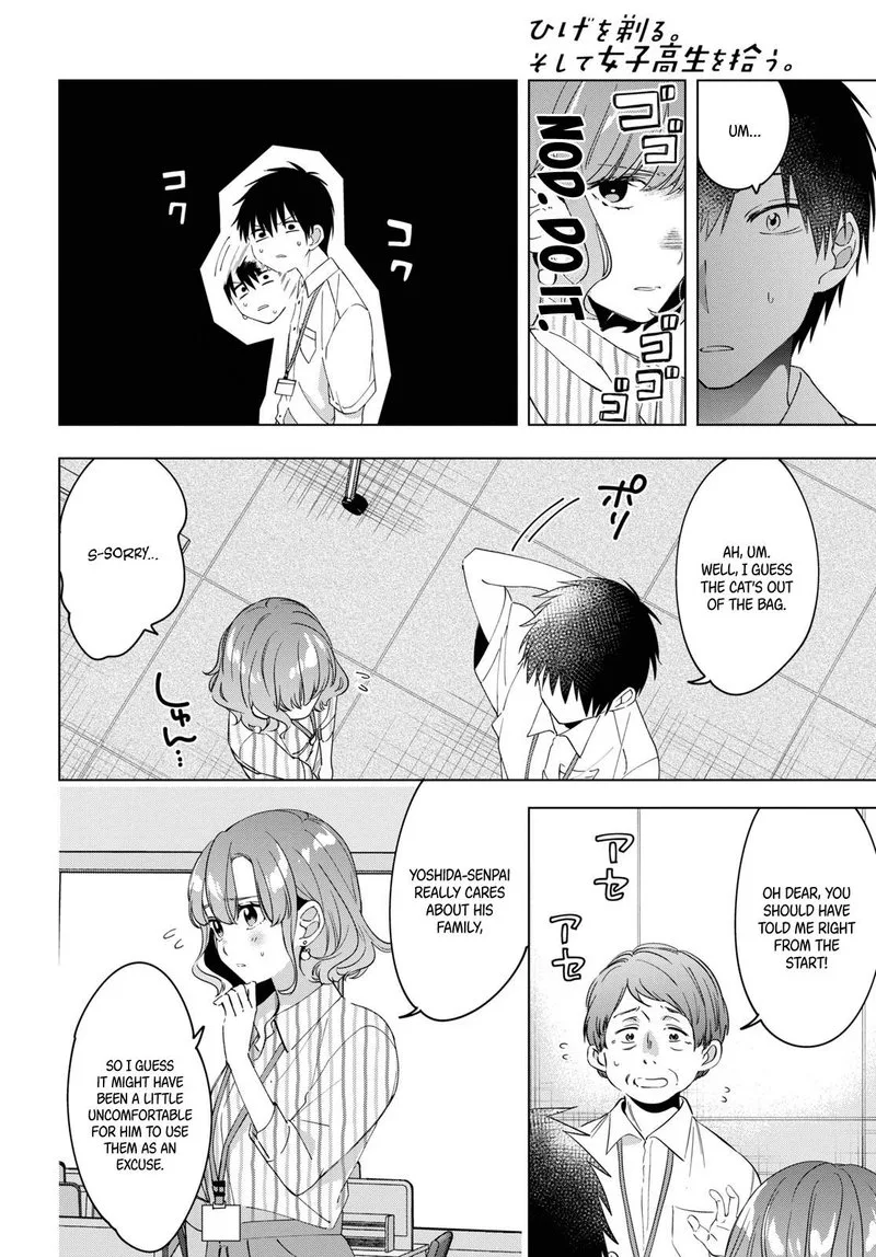 Hige Wo Soru. Soshite Joshikosei Wo Hirou. Chapter 13 page 6