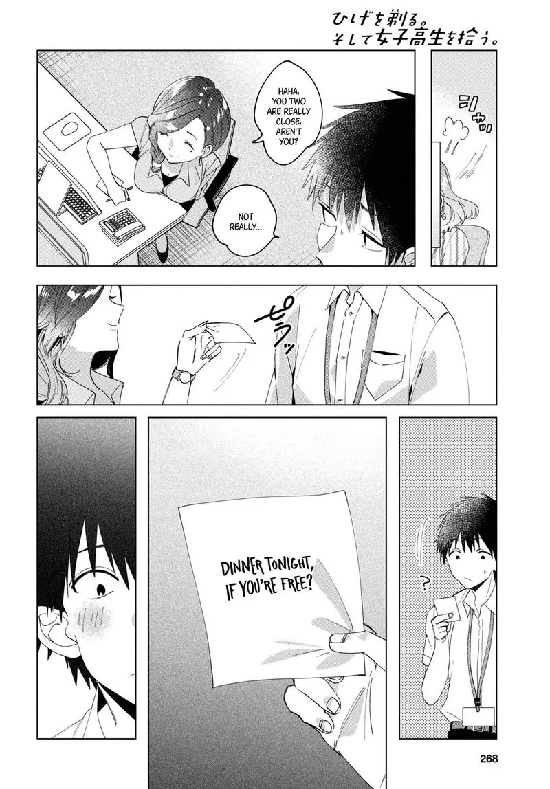 Hige Wo Soru. Soshite Joshikosei Wo Hirou. Chapter 13 page 18