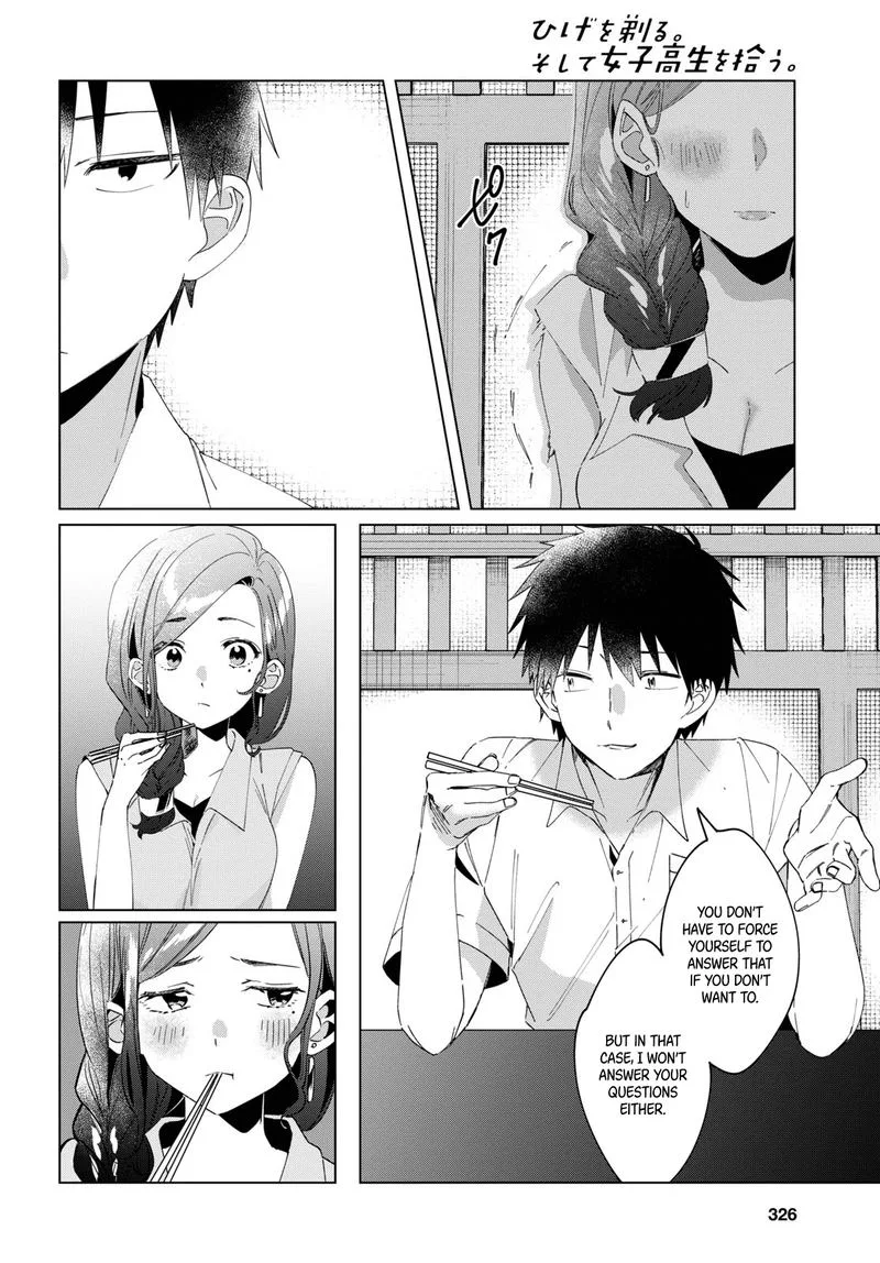 Hige Wo Soru. Soshite Joshikosei Wo Hirou. Chapter 14 page 2