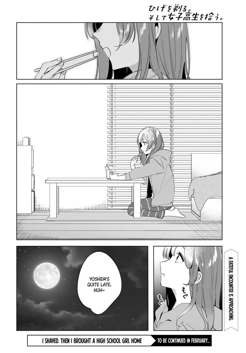 Hige Wo Soru. Soshite Joshikosei Wo Hirou. Chapter 14 page 36