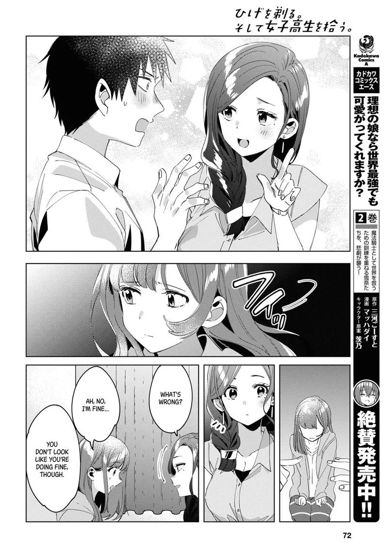 Hige Wo Soru. Soshite Joshikosei Wo Hirou. Chapter 15 page 22