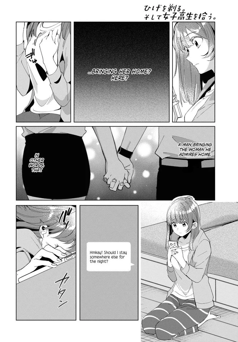 Hige Wo Soru. Soshite Joshikosei Wo Hirou. Chapter 15 page 8