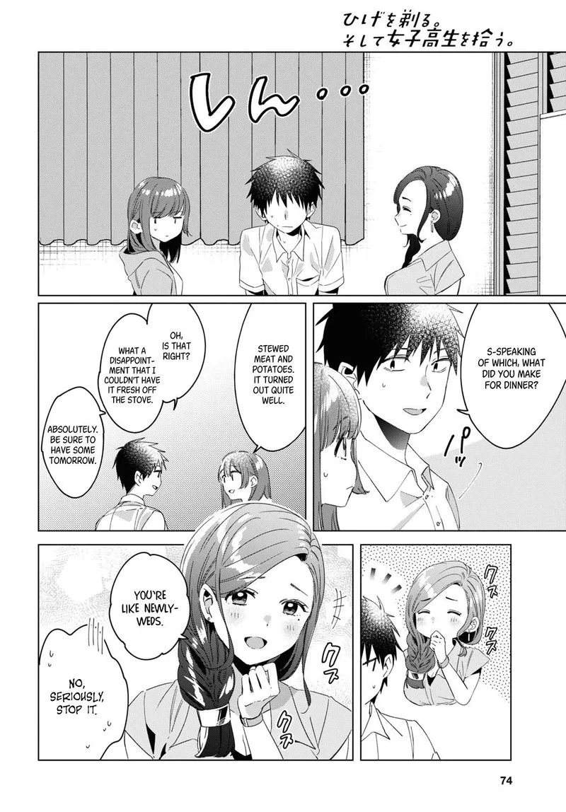 Hige Wo Soru. Soshite Joshikosei Wo Hirou. Chapter 15 page 24