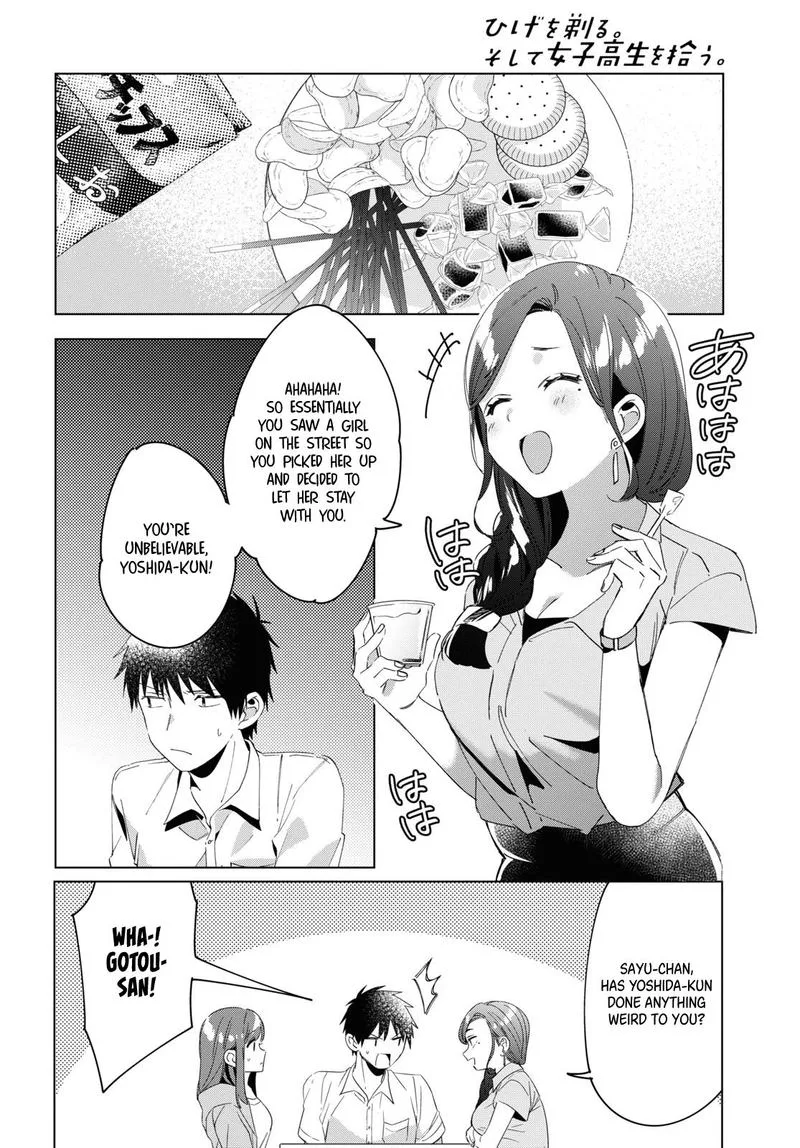 Hige Wo Soru. Soshite Joshikosei Wo Hirou. Chapter 15 page 20