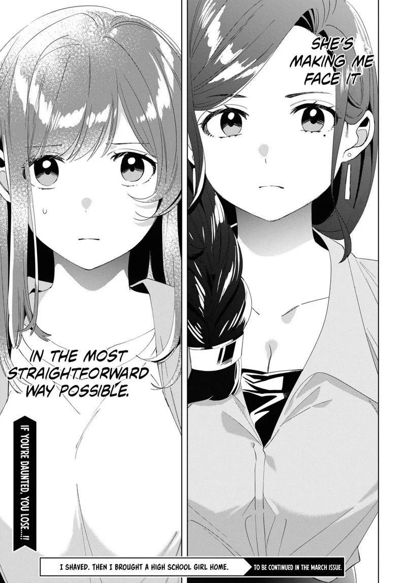 Hige Wo Soru. Soshite Joshikosei Wo Hirou. Chapter 15 page 33