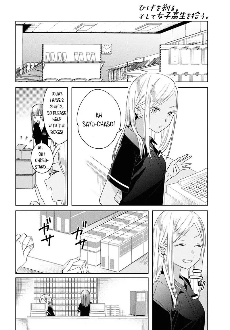 Hige Wo Soru. Soshite Joshikosei Wo Hirou. Chapter 20 page 13