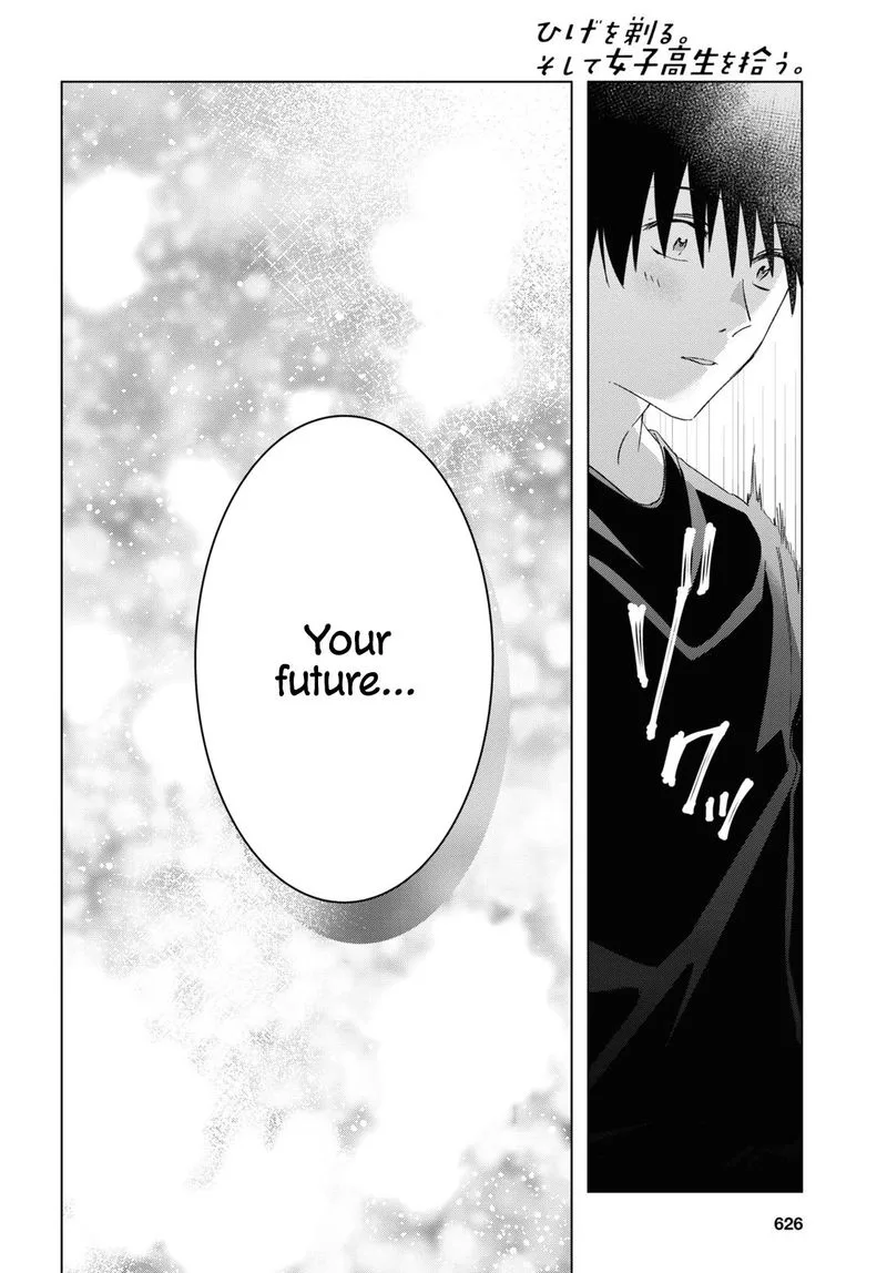 Hige Wo Soru. Soshite Joshikosei Wo Hirou. Chapter 25 page 14