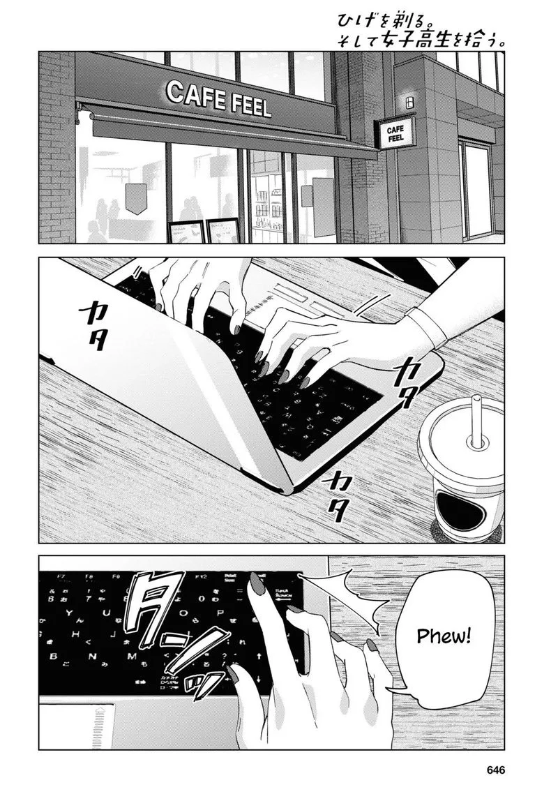 Hige Wo Soru. Soshite Joshikosei Wo Hirou. Chapter 25 page 32