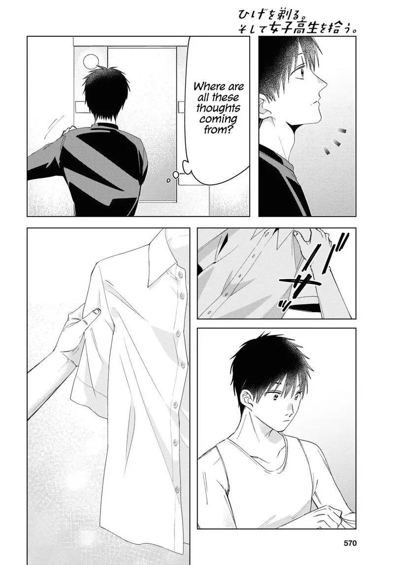 Hige Wo Soru. Soshite Joshikosei Wo Hirou. Chapter 26 page 23