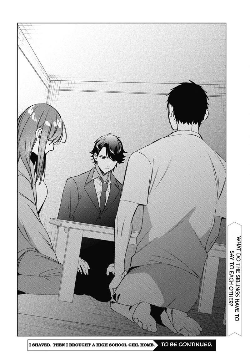 Hige Wo Soru. Soshite Joshikosei Wo Hirou. Chapter 41 page 34