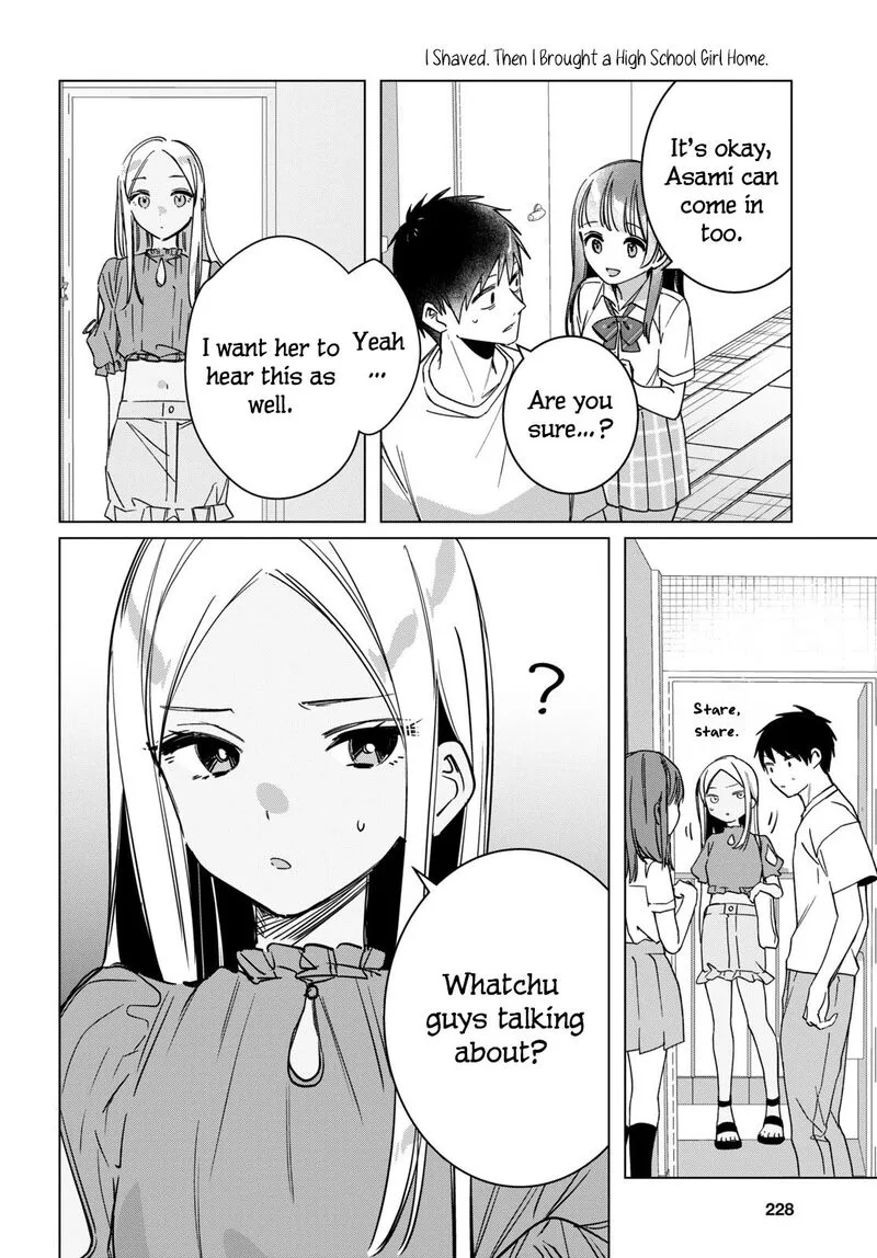 Hige Wo Soru. Soshite Joshikosei Wo Hirou. Chapter 43 page 12