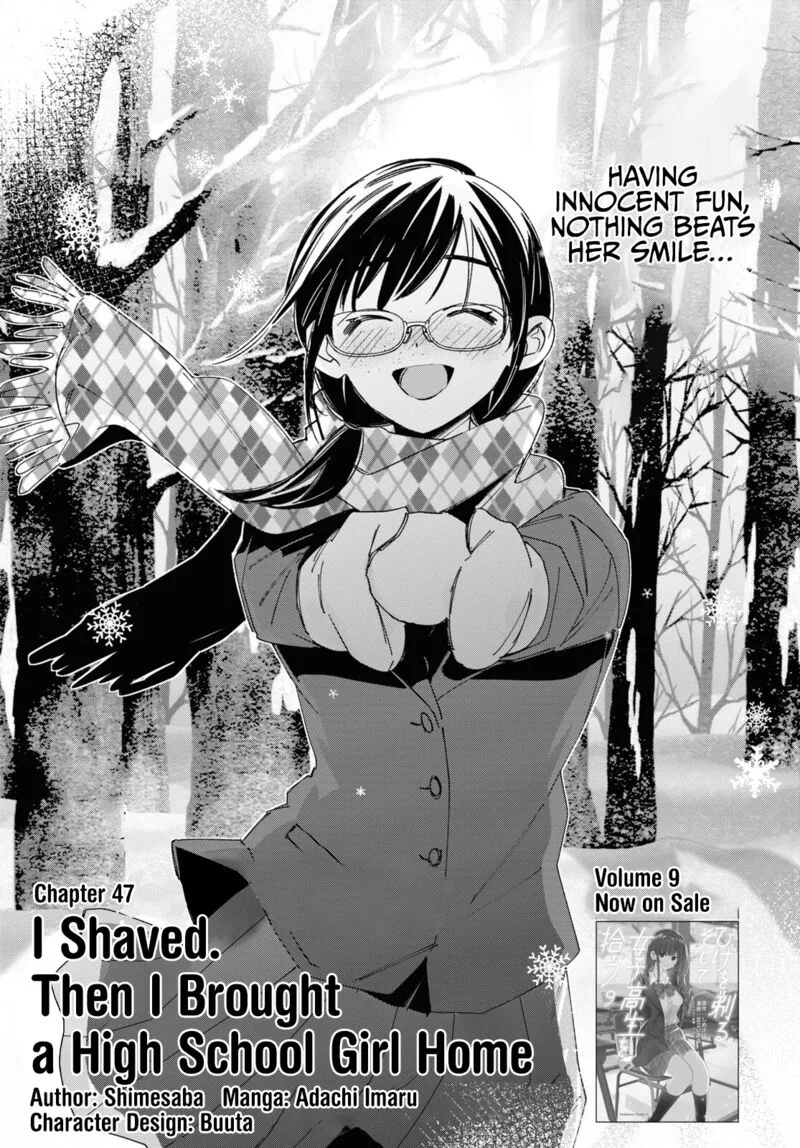 Hige Wo Soru. Soshite Joshikosei Wo Hirou. Chapter 47 page 1