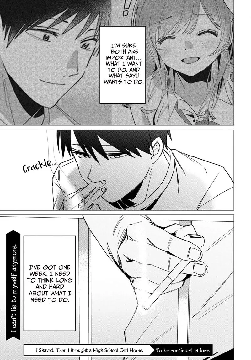 Hige Wo Soru. Soshite Joshikosei Wo Hirou. Chapter 49 page 35