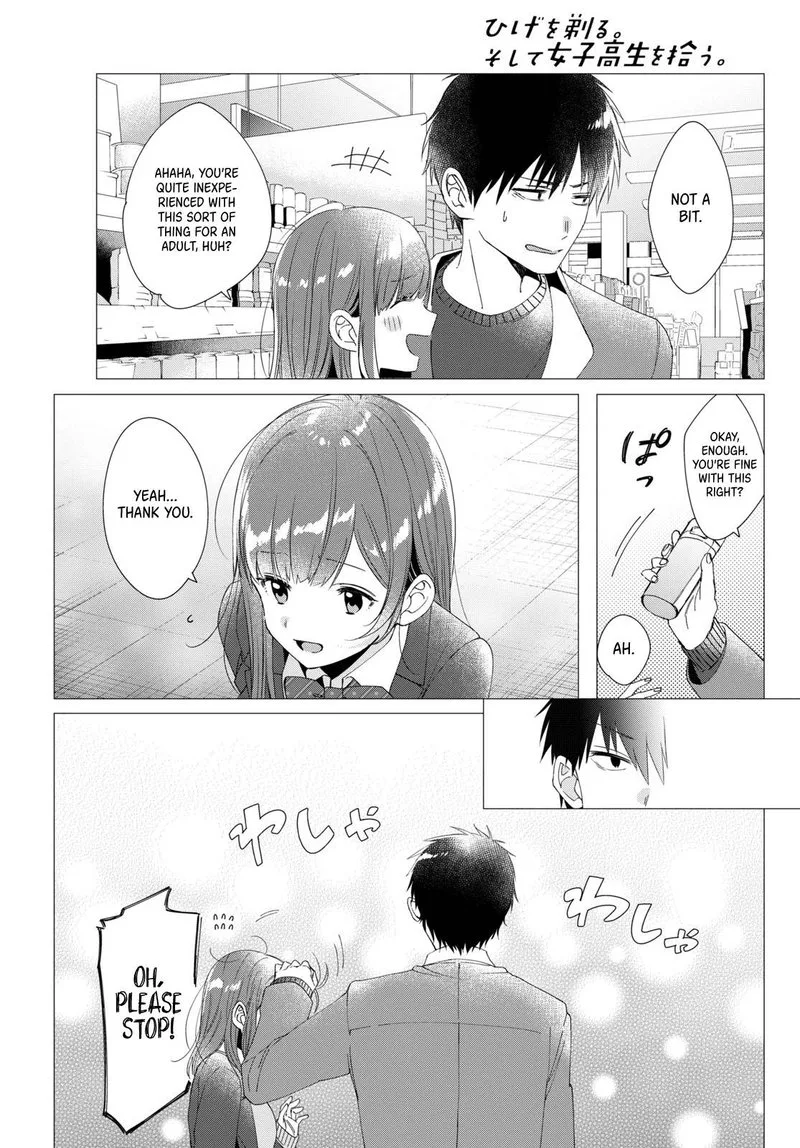 Hige Wo Soru. Soshite Joshikosei Wo Hirou. Chapter 5 page 12