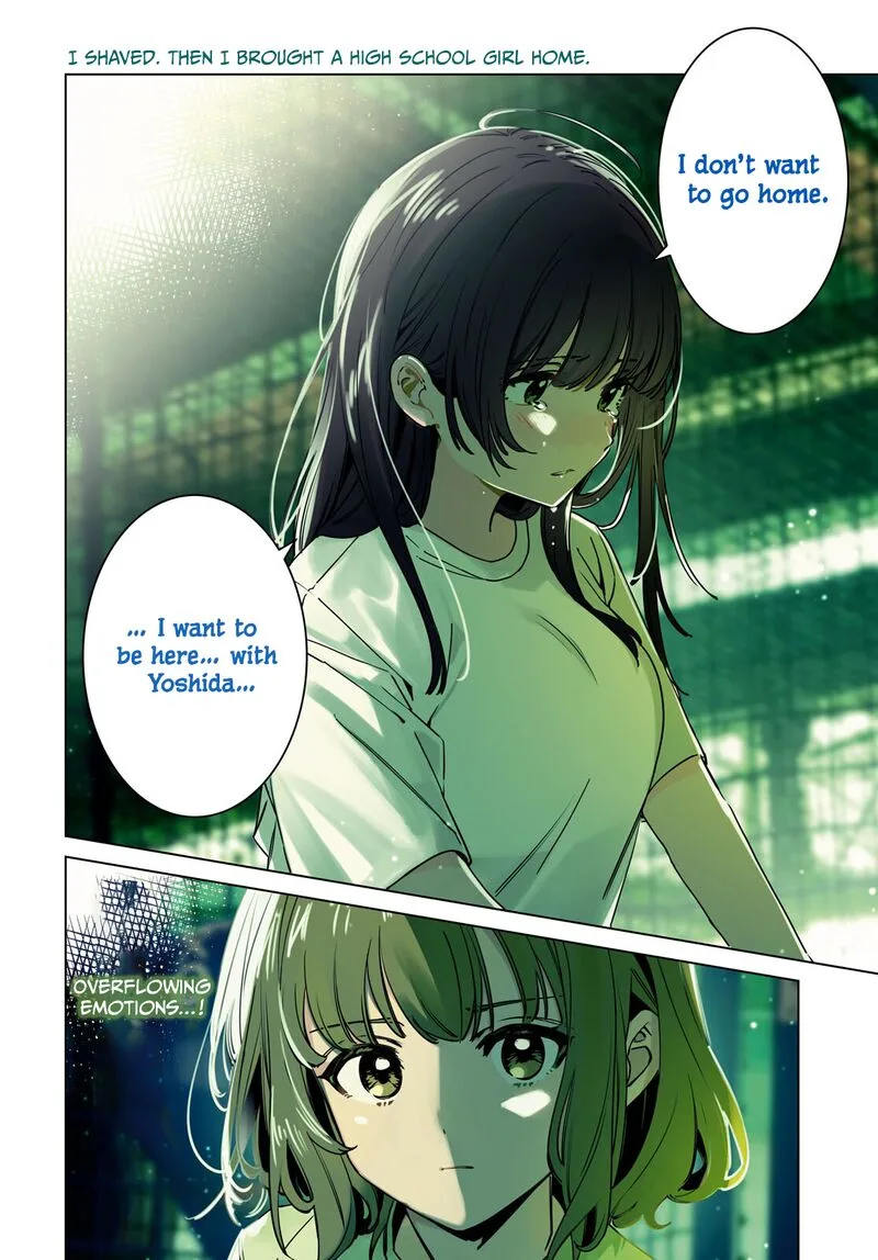 Hige Wo Soru. Soshite Joshikosei Wo Hirou. Chapter 51 page 1