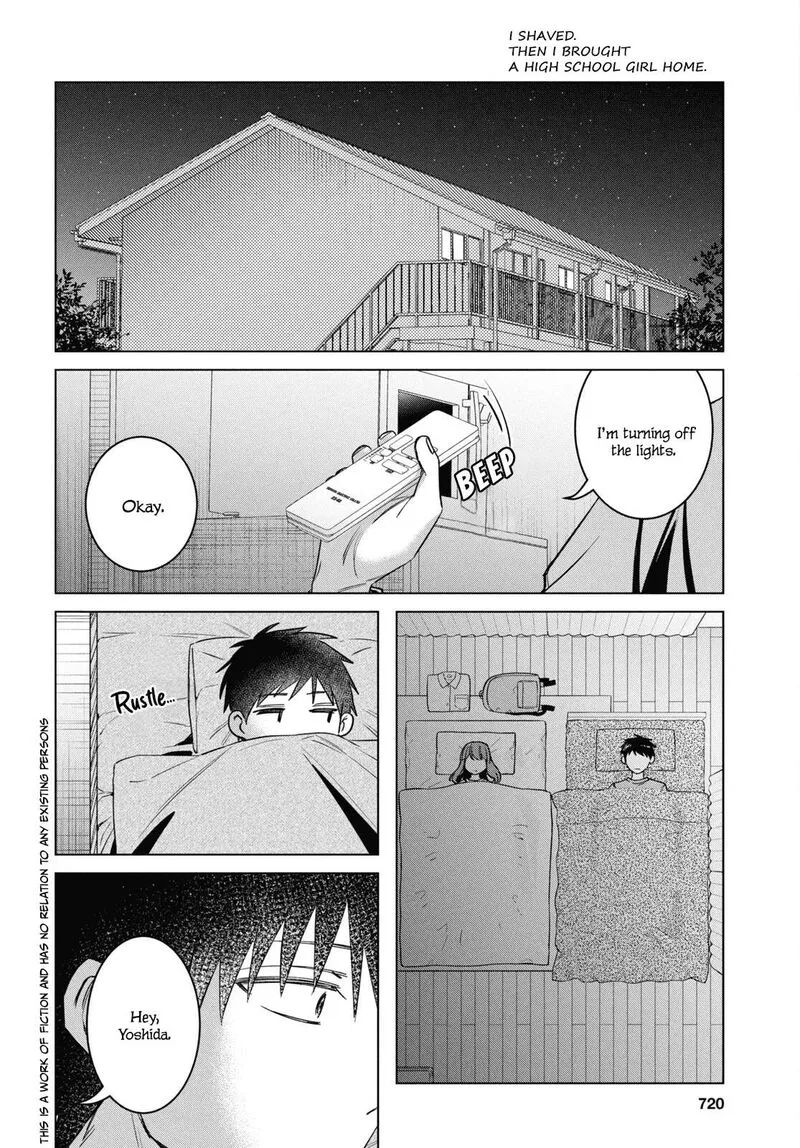 Hige Wo Soru. Soshite Joshikosei Wo Hirou. Chapter 58 page 4